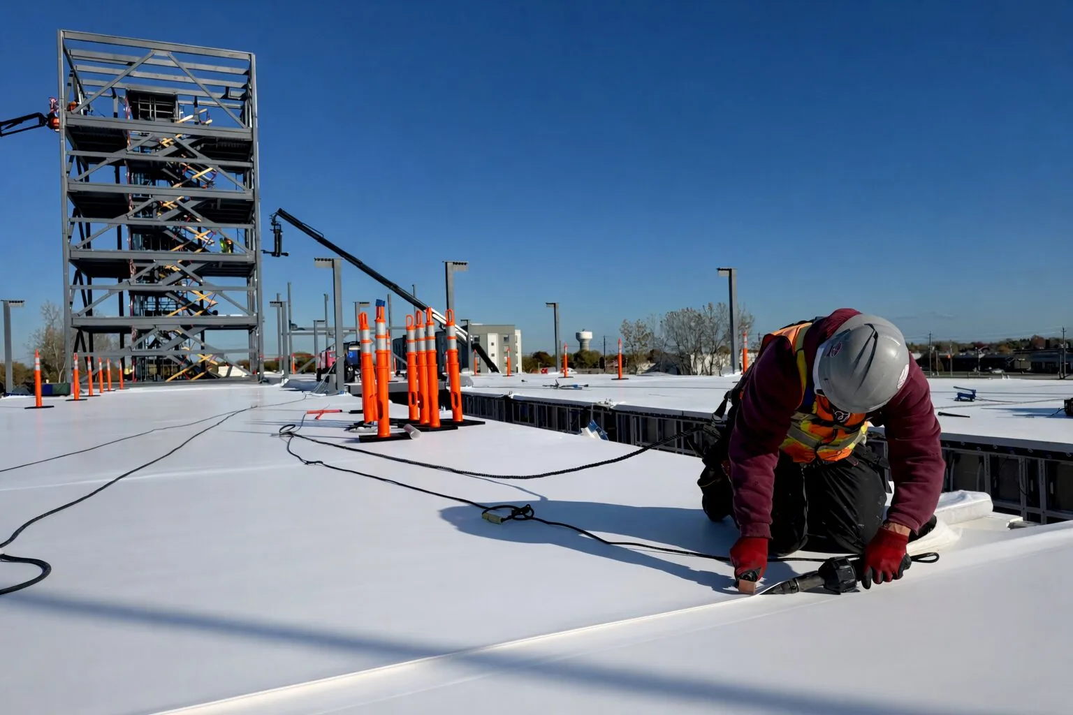 Commercial TPO Roofing in Cedar Rapids, IA Commercial TPO Roofing in Cedar Rapids, IA
