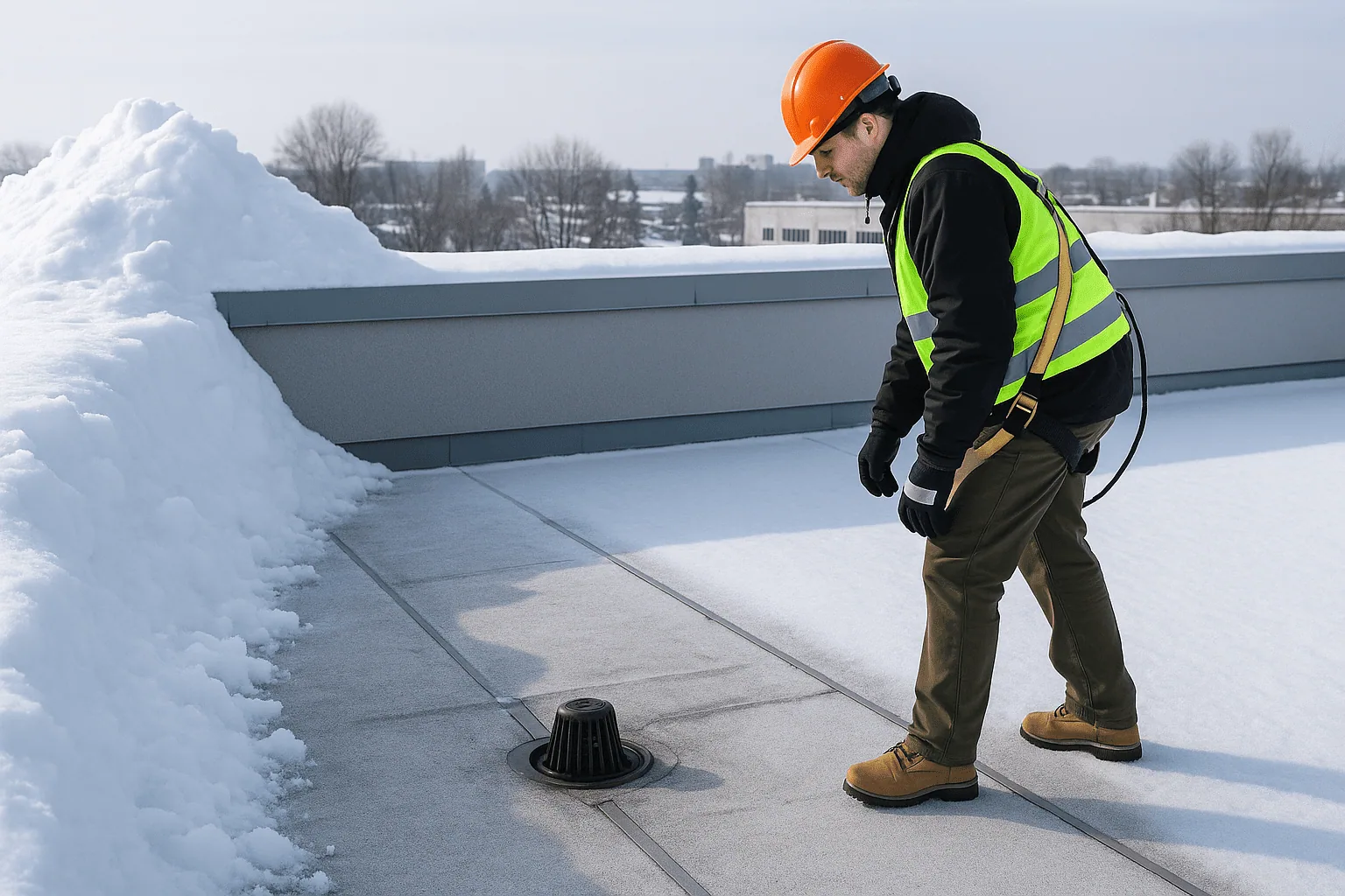 Hands-On Commercial Roof Inspection in Cedar Rapids, IA Hands-On Commercial Roof Inspection in Cedar Rapids, IA